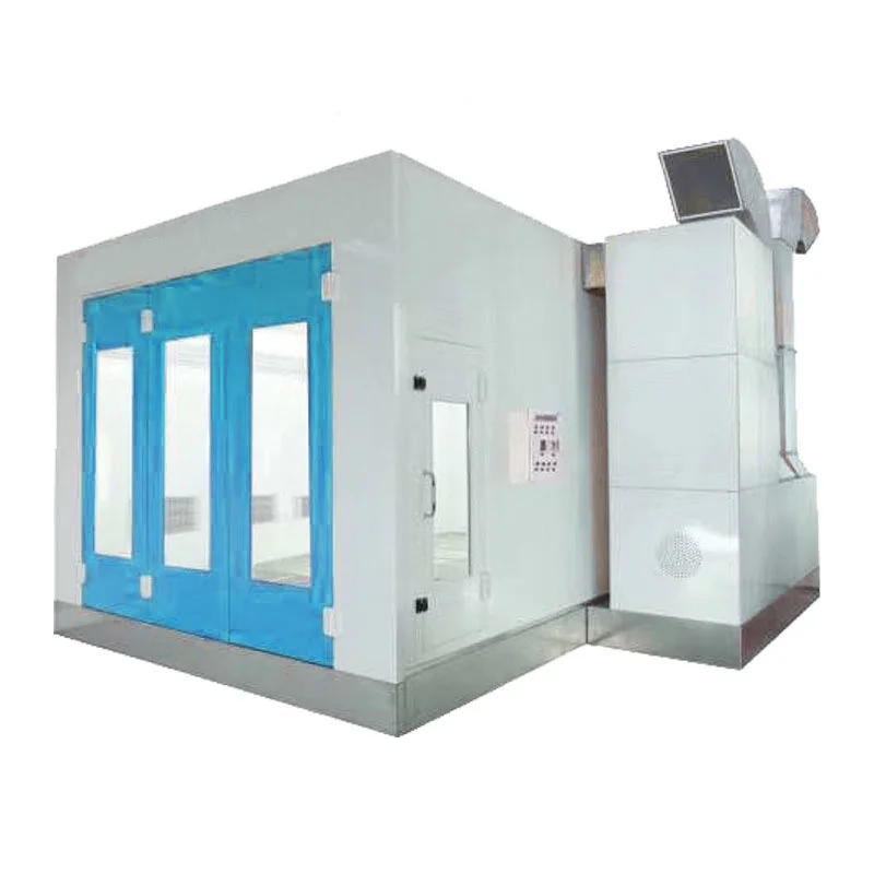 Hot Sale Car Paint Booth Economical Halogen Shortwave Infrared Heating Paint Room Spray Booth