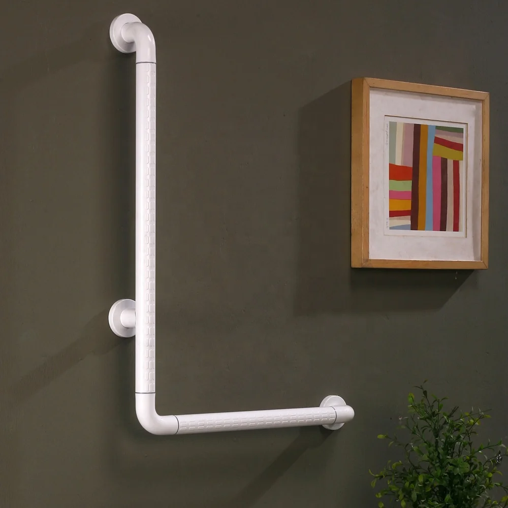 
colorfull grab bar L shaped toliet grab bar 
