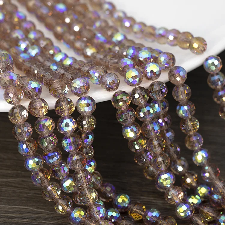 Wholesale price women jewelry handmade diy material pendant bracelet necklace flower glass crystal butterfly beads