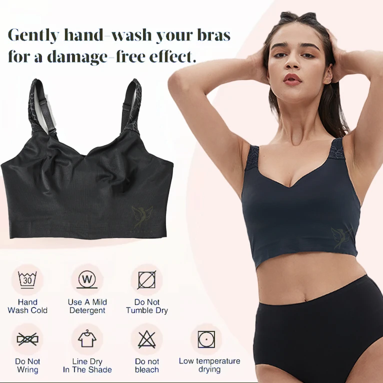 Hygieia Custom deep cup comfortable shaping bra women push up plus size Seamless breast lift shapewear bra
