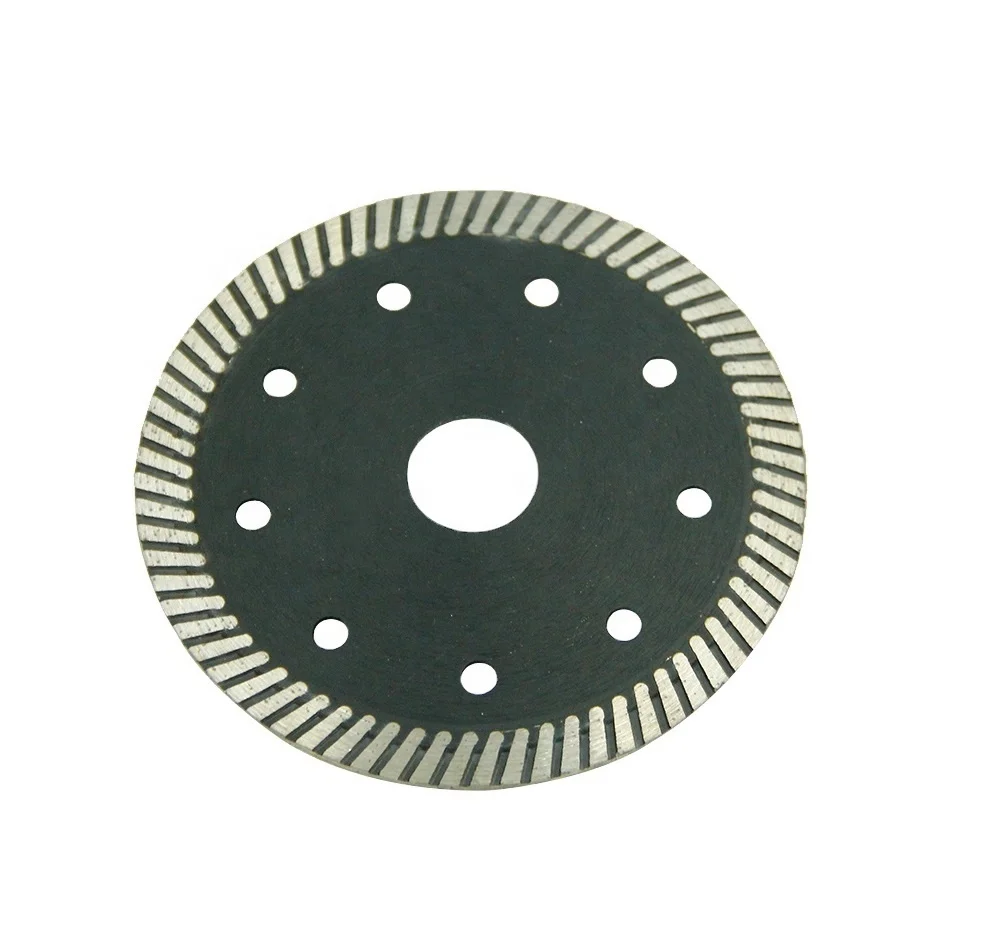 Hot-press sintered 115mm 4.5 inch  Turbo Diamond Disc Saw Blade for Cutting Ceramic, Tile, Granite