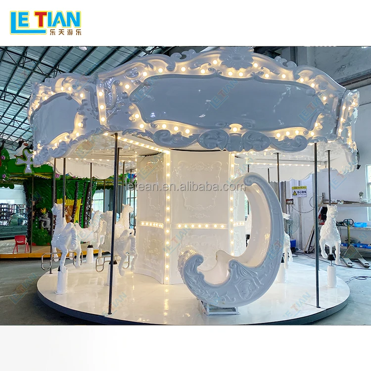 Customized indoor merry go round 12 seats carousel horse children amusement park products carousel ride for kids