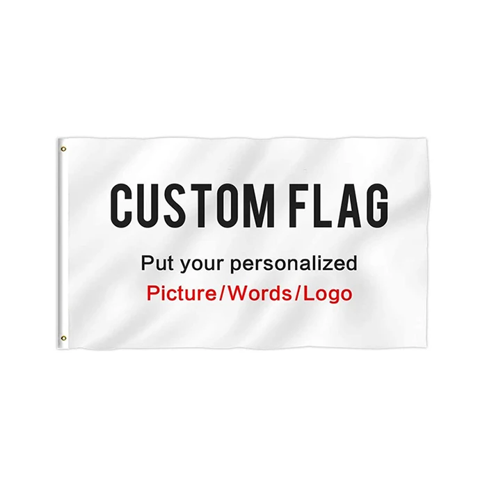 Дешевый пользовательский настенный флаг 3x5 футов рекламный пустой сублимационный логотип печать 3x5 футов пользовательский флаг