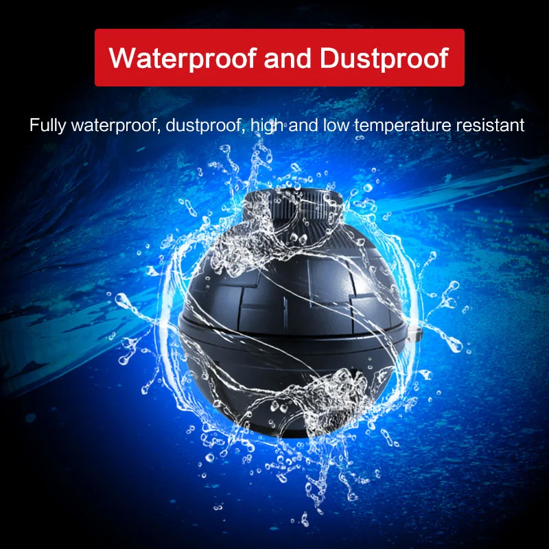 Portable Depth Fish Finder with 60M Sonar Sensor Echo Sounder Wireless Depth Finder Fishing Lure Echo Sounder