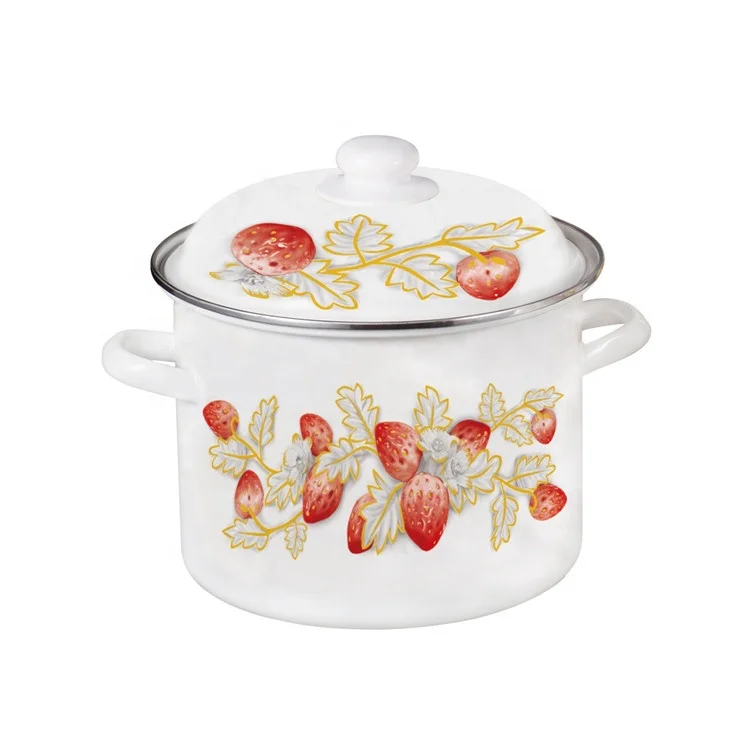 Zhili 755D Enamel Bucket Enamel Pails Enamel Cookware