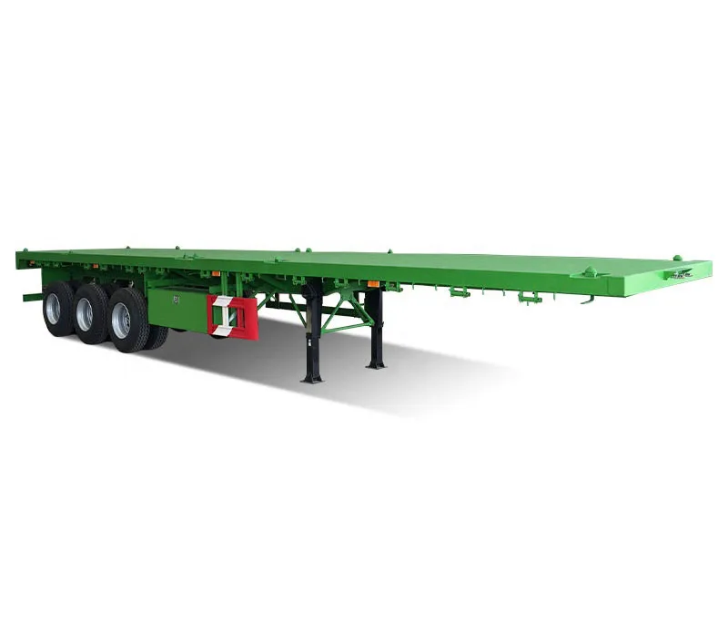 New and Used 2/3/4 Axle 40 Feet Flatbed Truck Trailers and Used 20FT Flat Bed Semi Trailer for Sale