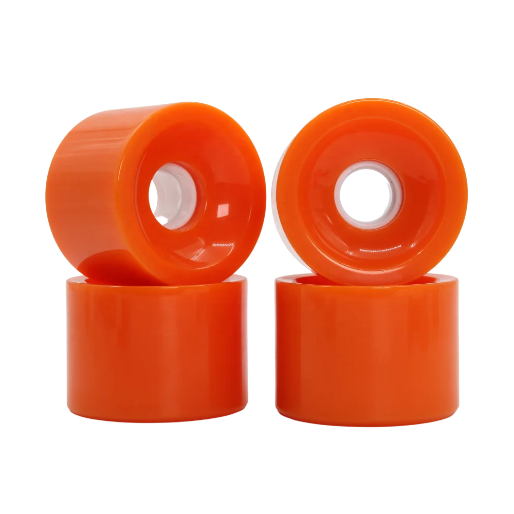 jelly polyurethane  70a 81a 85a rubber 100% wholesale street blank soft skateboard wheels