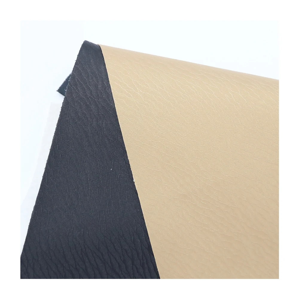 Free Sample Waterproof Release Paper Pattern High F Backing PU Synthetic Leather For Making Shoe Upper