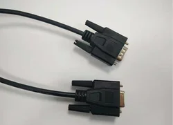 DB9 cable  MALE  to DB9 Female  Serial RS232 cable Null modem cable