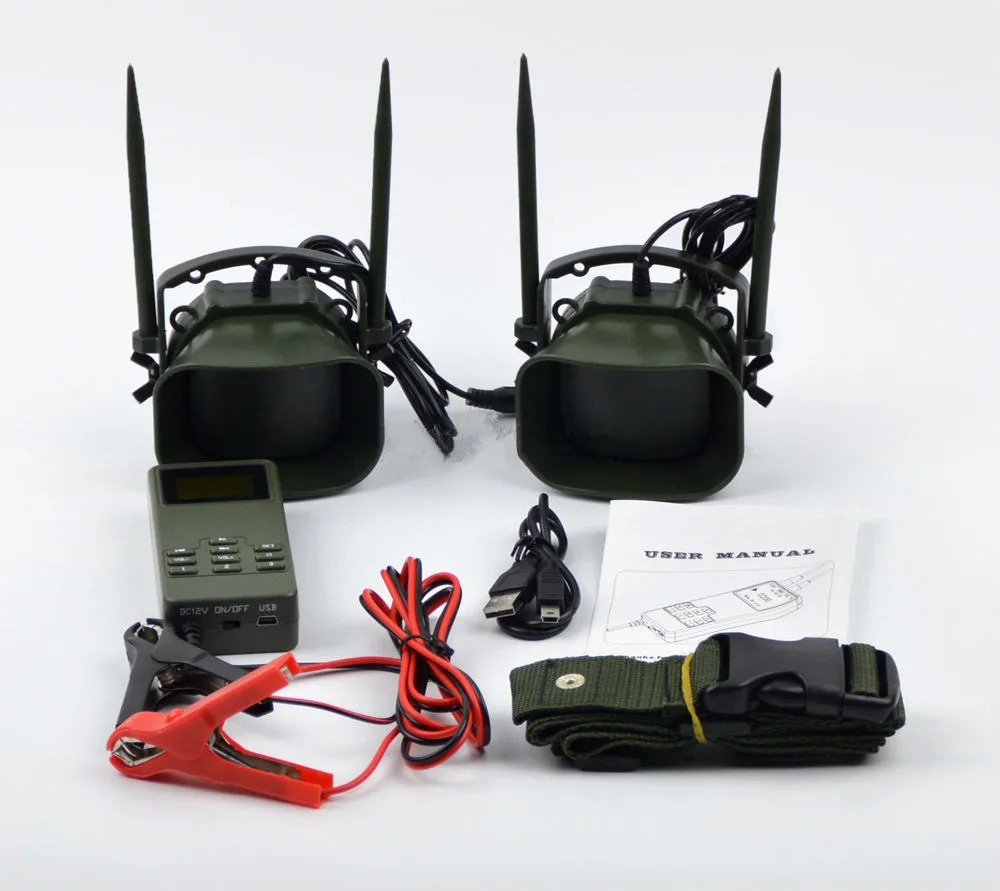 factory professional 50W 150db speaker electronic hunting duck bird quail sounds mp3 player calls
