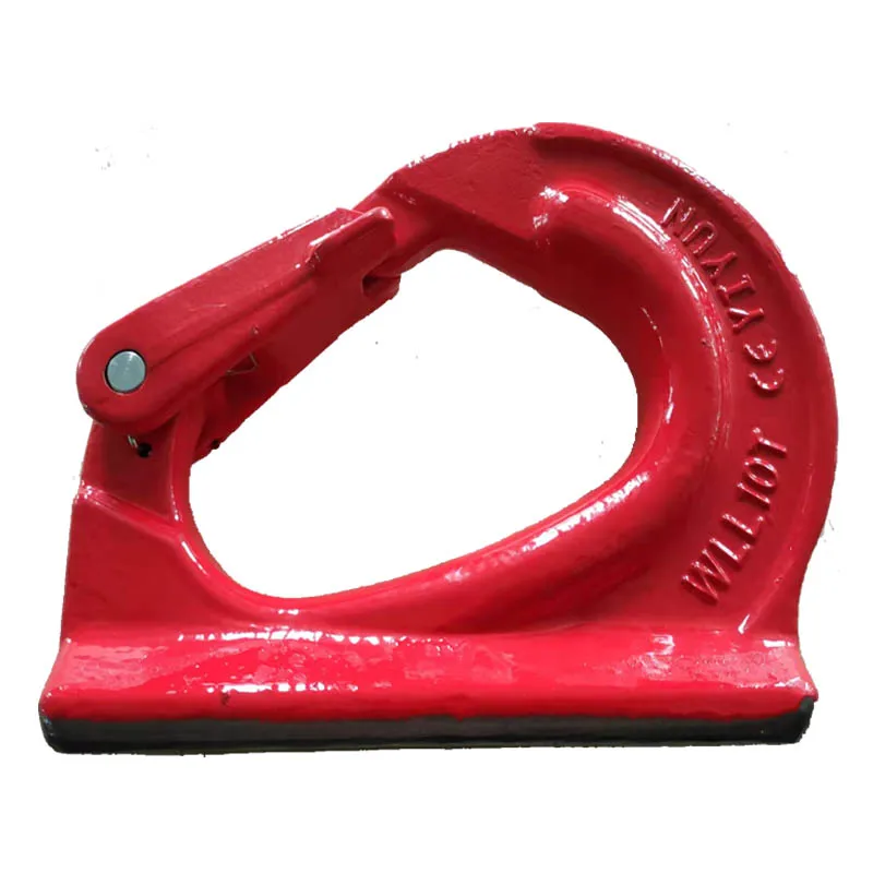 G80 Alloy steel Weld on hook/safety hook for chain/chain fittings
