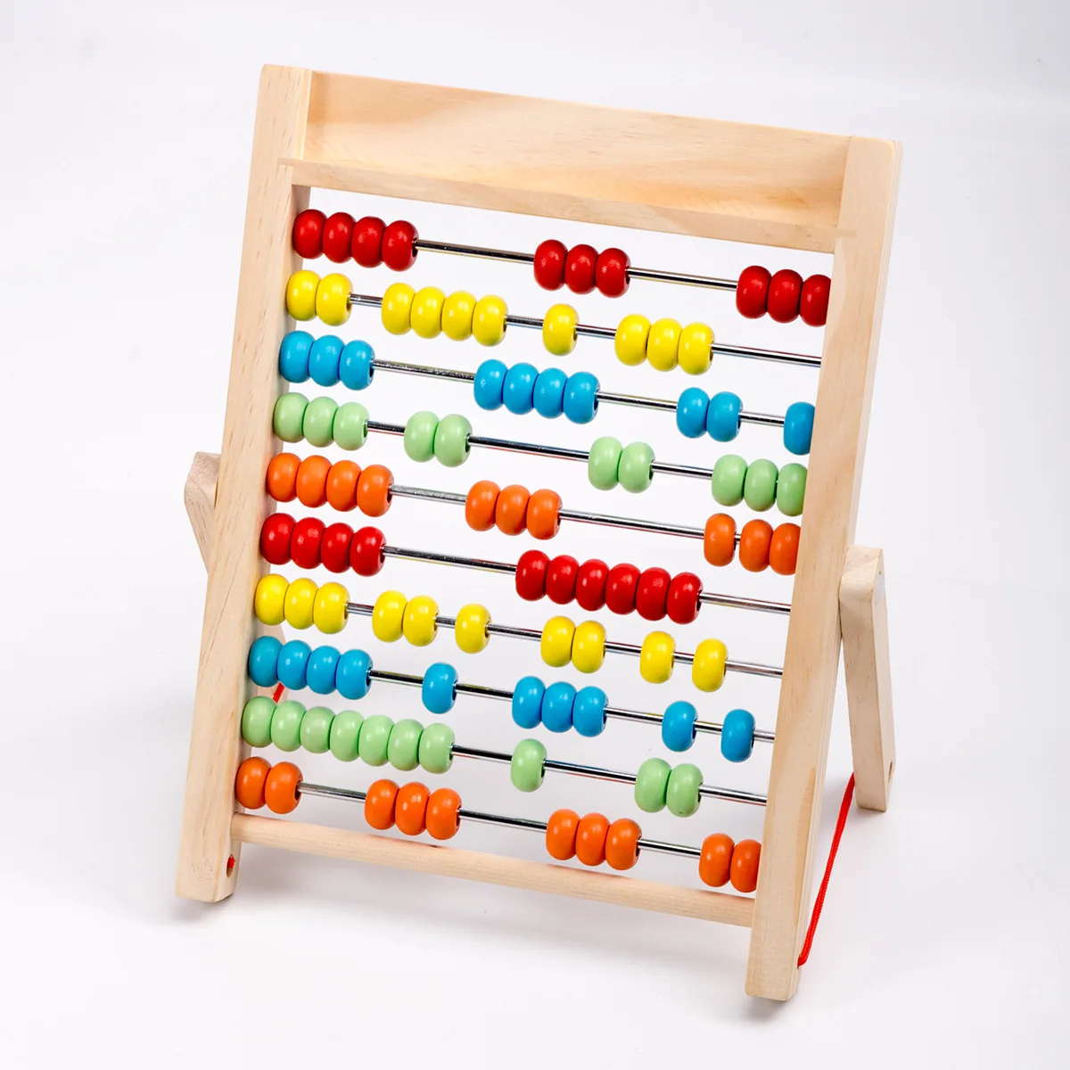 Wooden Computing Frame Abacus Bead Children Education Calculation Mathematics Toy Learning Wood Toys for