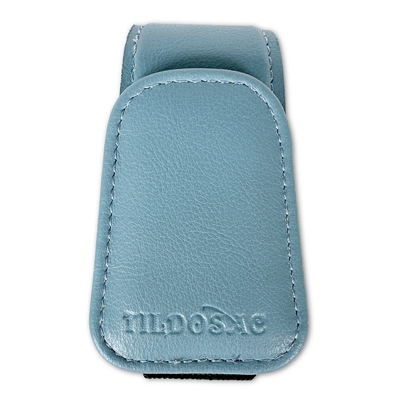 Sunglass Holder for Car Visor, Magnetic Leather Glasses Eyeglass Hanger Clip for Car Ticket Card Clip for Car Visor Accessories