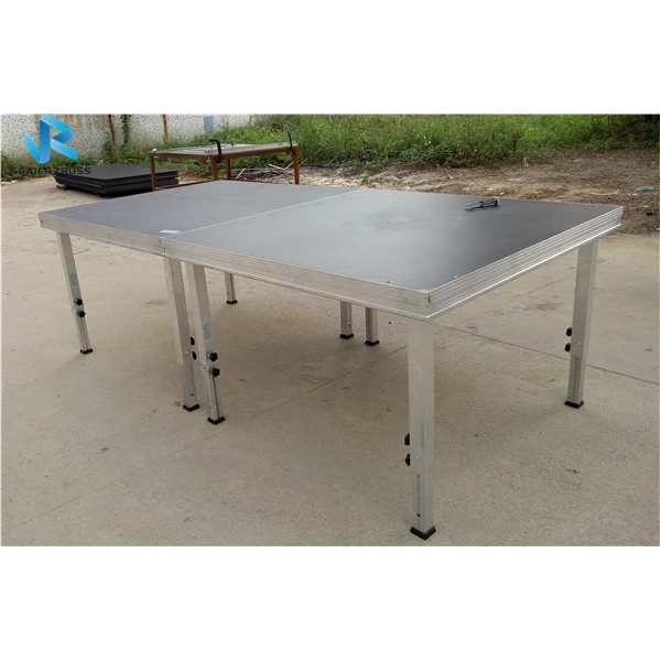 Cheap Smart mobile lighting portable stage/Stripper Pole Stage