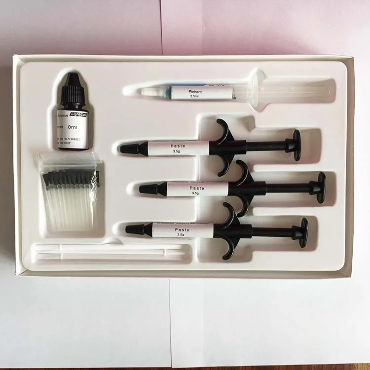 Easyinsmile Dental Orthodontic Adhesive Solutions Light Cure ortho Bonding System Composite Material for braces brackets