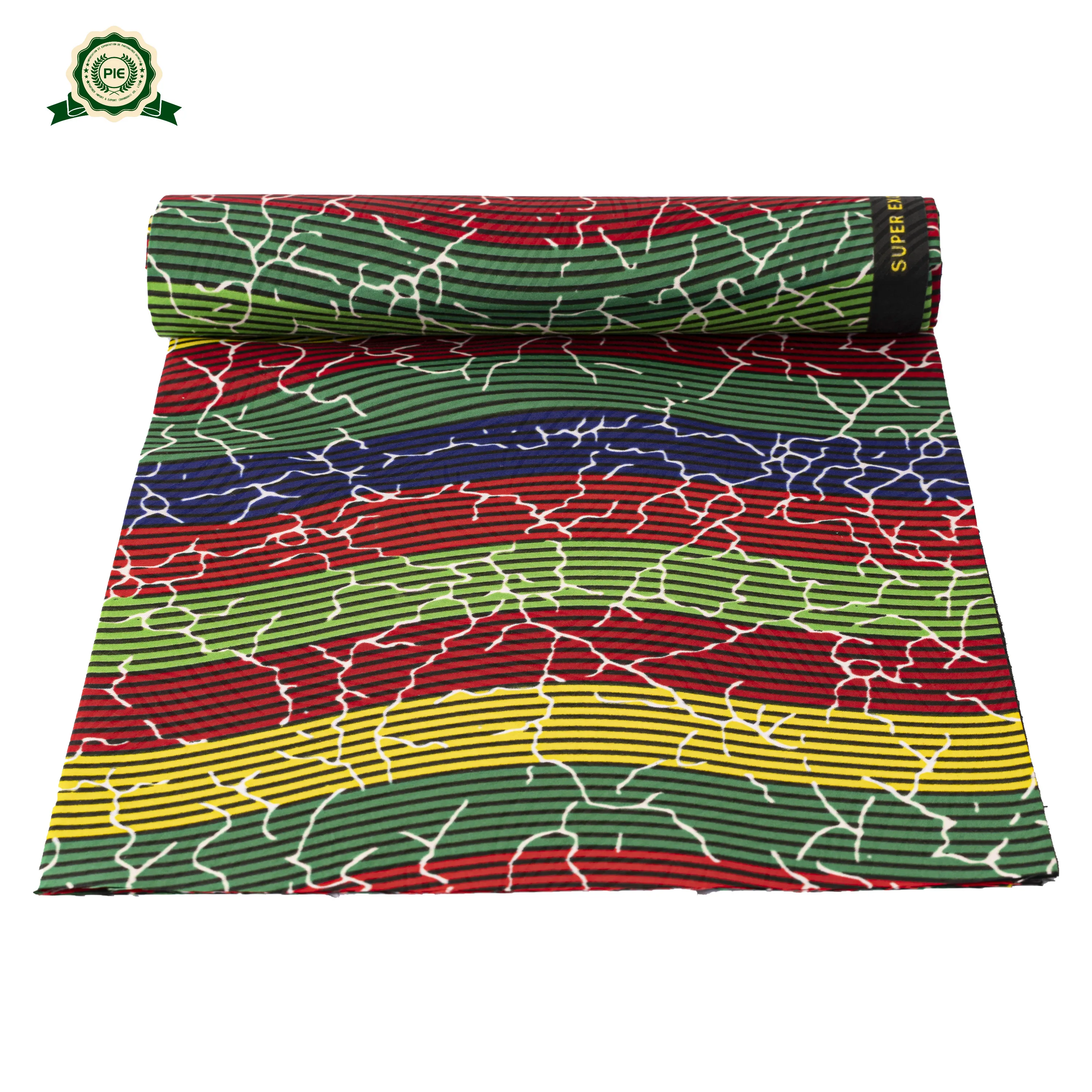 Hot products printing and dyeing Anti-Static hitarget real wax fabric african wax prints ghana