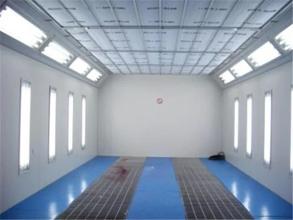 Automobile used car paint spray booths for sale with oil burner