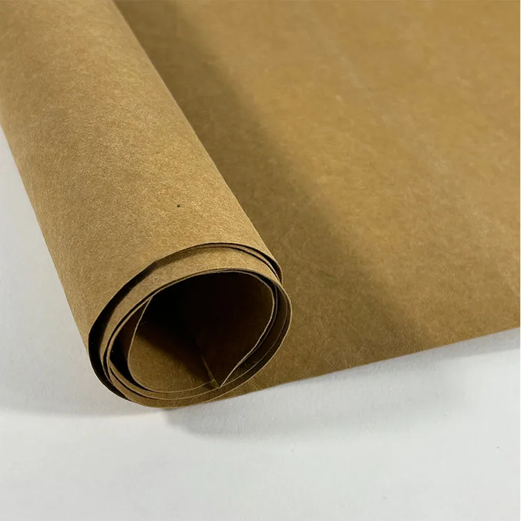 Custom Washable Kraft Paper Fabric 0.25 0.35 0.55mm Textured Waterproof Embossed Washable Jacron Craft Tex Paper Roll