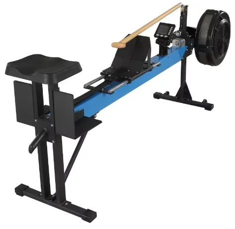 Commercial Indoor Fitness Equipment Gym Equipment Wind Resistance Air Rower Dragon Boat Kayak Rowing Machine ZF9900