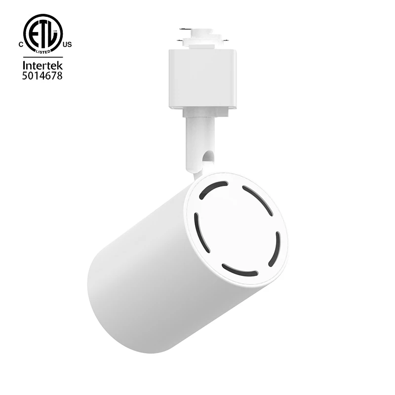 7W 10W 15W 20W 25W 30W ETL DLC 3 Phase Dimmable LED Track Light for Stores