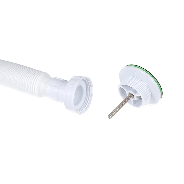 Wholesale 1 1/2In 1 1/4In  Drain Corrugated Plastic Sink Basin Under Water Connection Drain Cleaning Hose Pipe