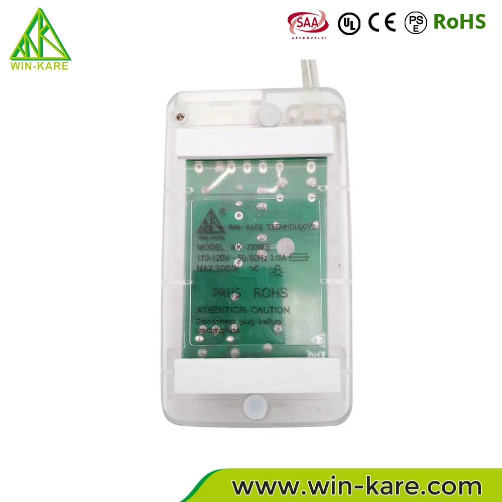 UL Led Leading Edge Phase-cut  Dimmer Switch 110-120V Max 300W Lighting Foot Slide Dimmer without Wire for Table Floor Lamp