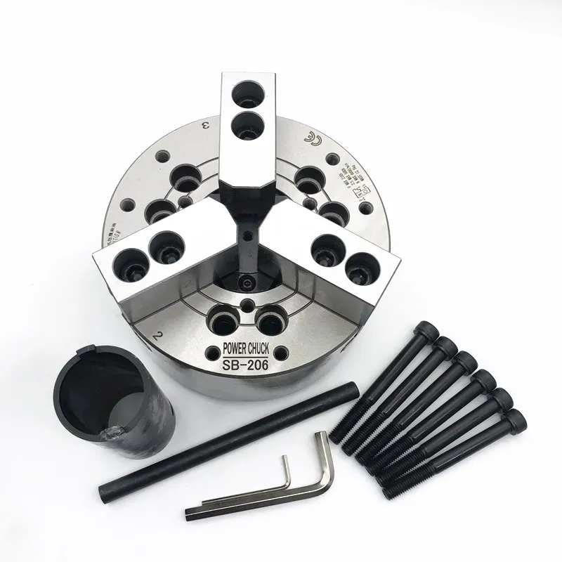 High precision pneumatic power with 2jaws 3jaws 4jaws