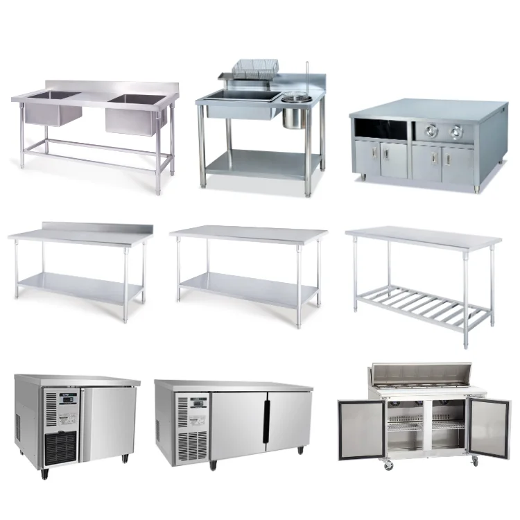 Other hotel & restaurant supplies uk chef used catering kitchen stainless steel table base prep inox workbench work center table