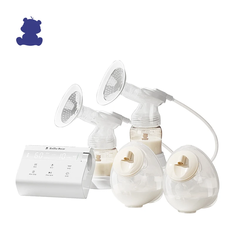 Electric Breast Pump with Dual Pressure Sensors, Hospital Grade Double Breast Milk Pump for Comfort and Ease