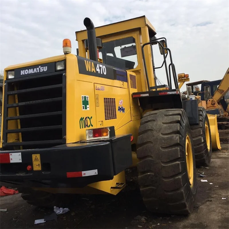 Wholesale Price Solid Color Guaranteed Quality USED LOADER KOMATSU WA470-3