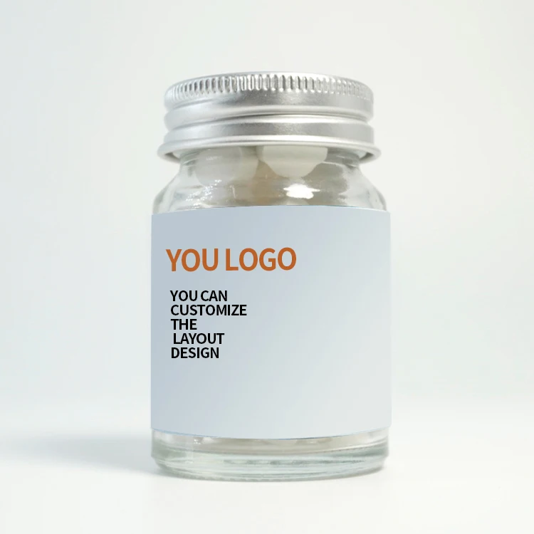  OEM Customized Toothpaste tTablets Natural Mint Ingredients Chewable Whitening Mouthwash