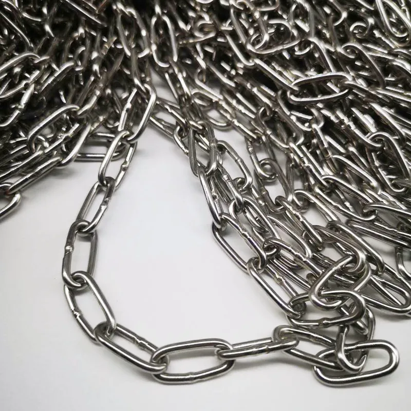 304 diameter 5mm Stainless steel link chain