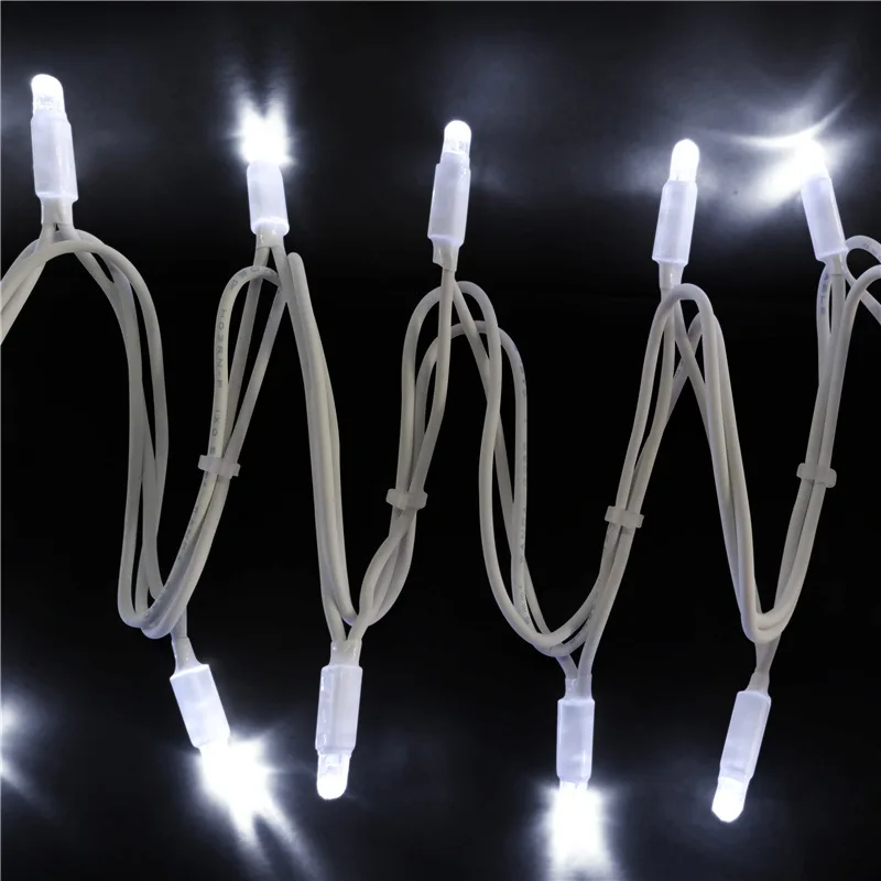 European Standard 230V Outdoor High Pressure Glue Filled Lamp IP65 Rubber Wire 192 Lamp Ice Strip Holiday Decorative Lamp