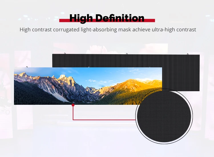 Pixel Pitch 1.9mm 2mm 2.5mm 2.6mm HD 4K Indoor LED Video Wall Portable High Resolution LED Panel Display Screen For TV Studio