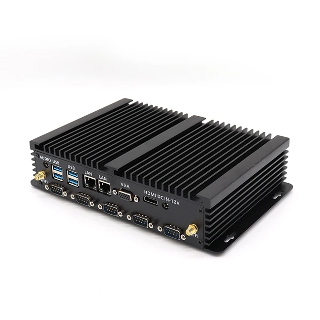 X86 i3 5005u i5 5200U безвентиляторный ПК промышленный компьютер со слотом для