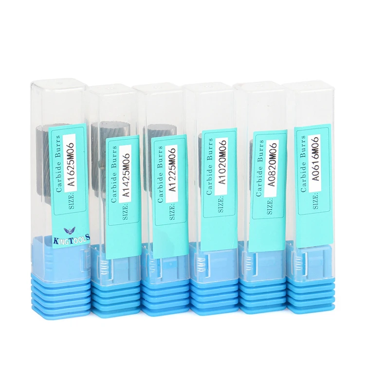 OEM/ODM Power Tools 6mm 1/4'' Shank Dia Metal Wood Grinding Engraving Polishing Porting Tools Singgle Standard Cut Tungsten Rotary Carbide Burr