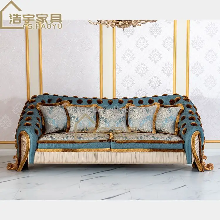 european style home furniture luxury curved sofa chairs premium europe classic de coach luxury well designed 6 seaters sofa