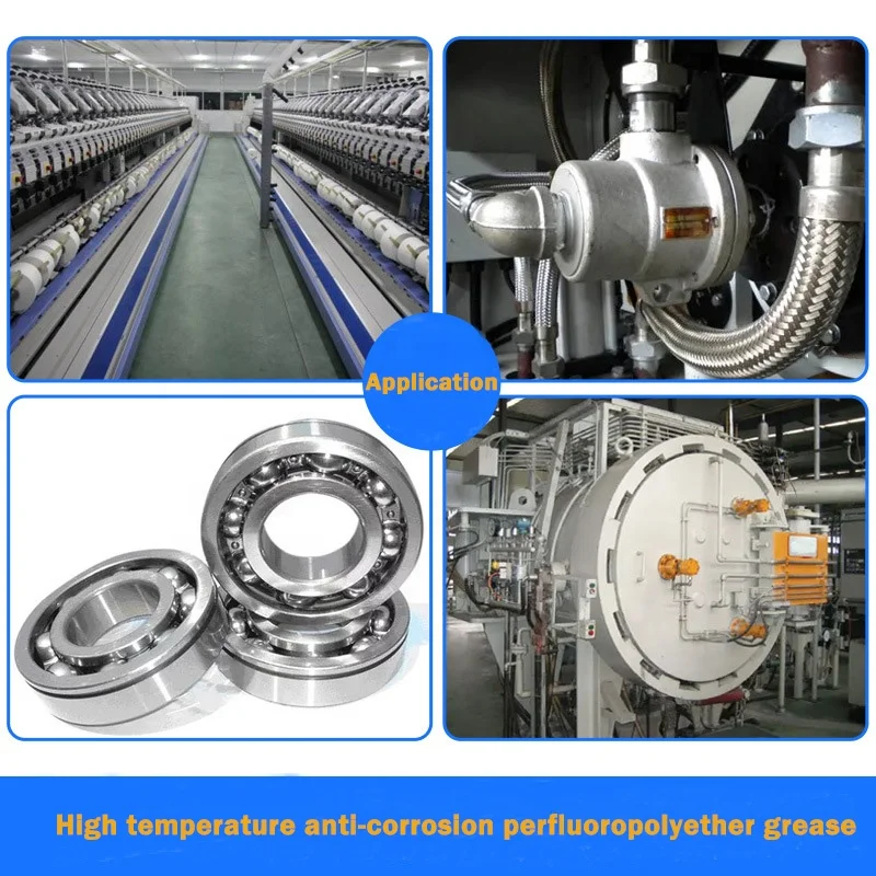 Linear PFPE based grease NLGI Grade 2 Ptfe grease HP870 Rolling element bearings lubricant
