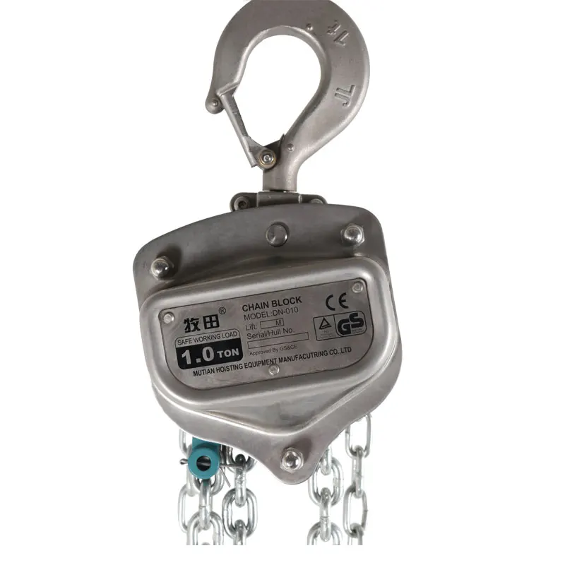 Цепной блок из нержавеющей стали, подъемник 3 тонны, ручной цепной блок
