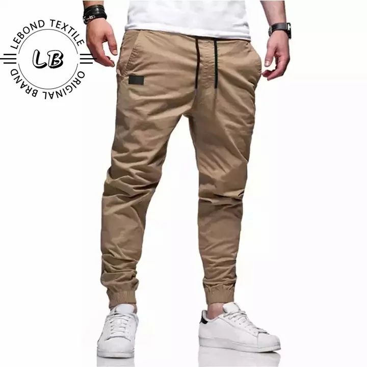 Custom Printing Logo Sportswear Track Trousers Drawstring Pants With Pockets Man Trousers Casual Cargo Pants Sweatpants Joggers