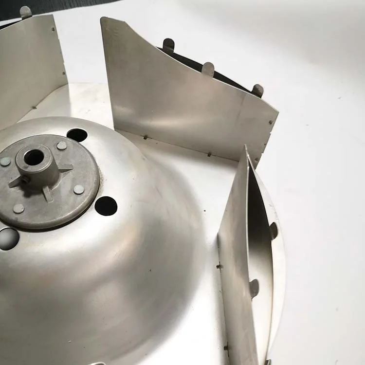 New design double blades impeller for fresh air equipment