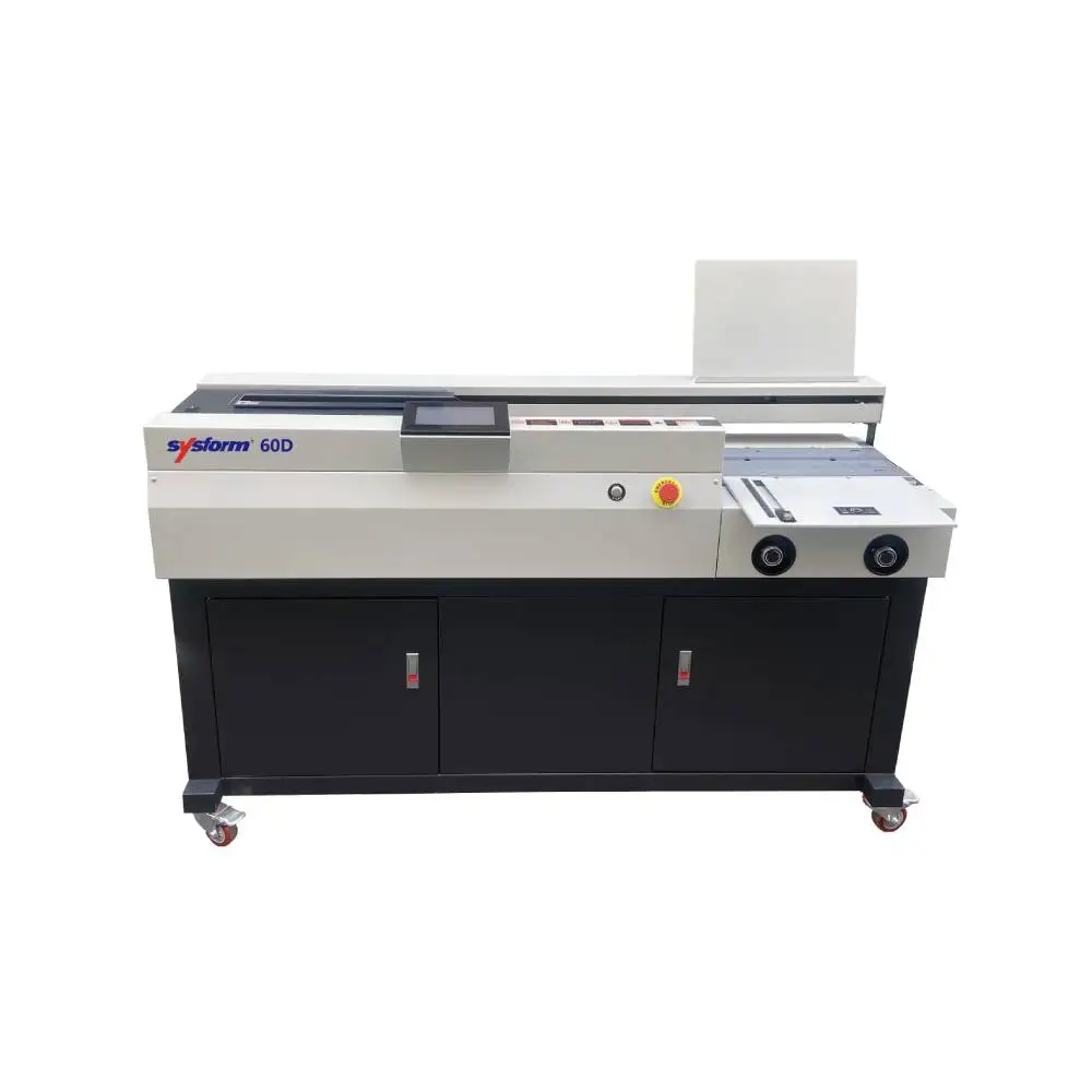 60D Heavy Duty Perfect Book Binder  Professional Binding Machine A3 Book Binding