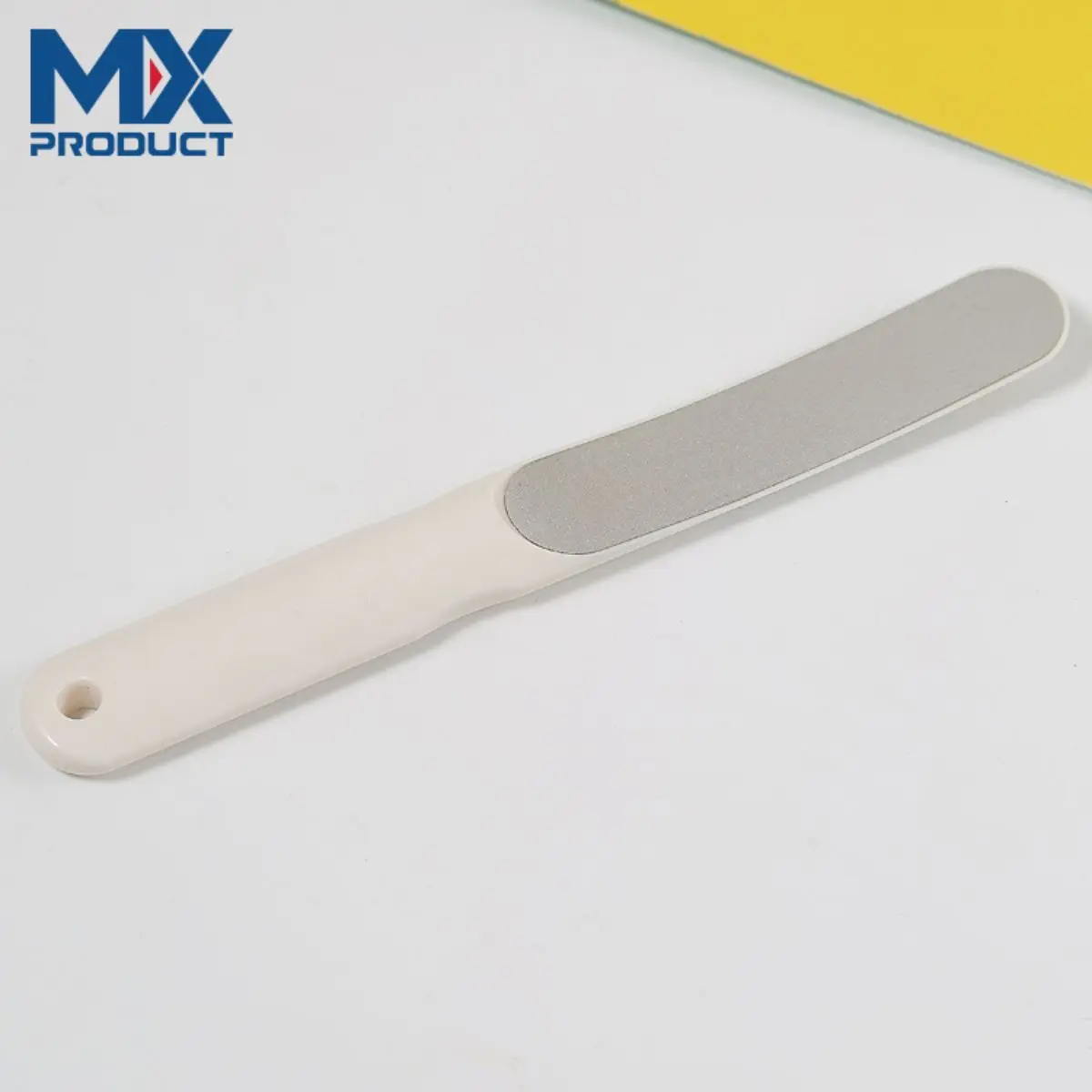 Professional Grooming Trimmer Nail Polishing Tool Side Nail Files Stainless Steel With Plastic Handle