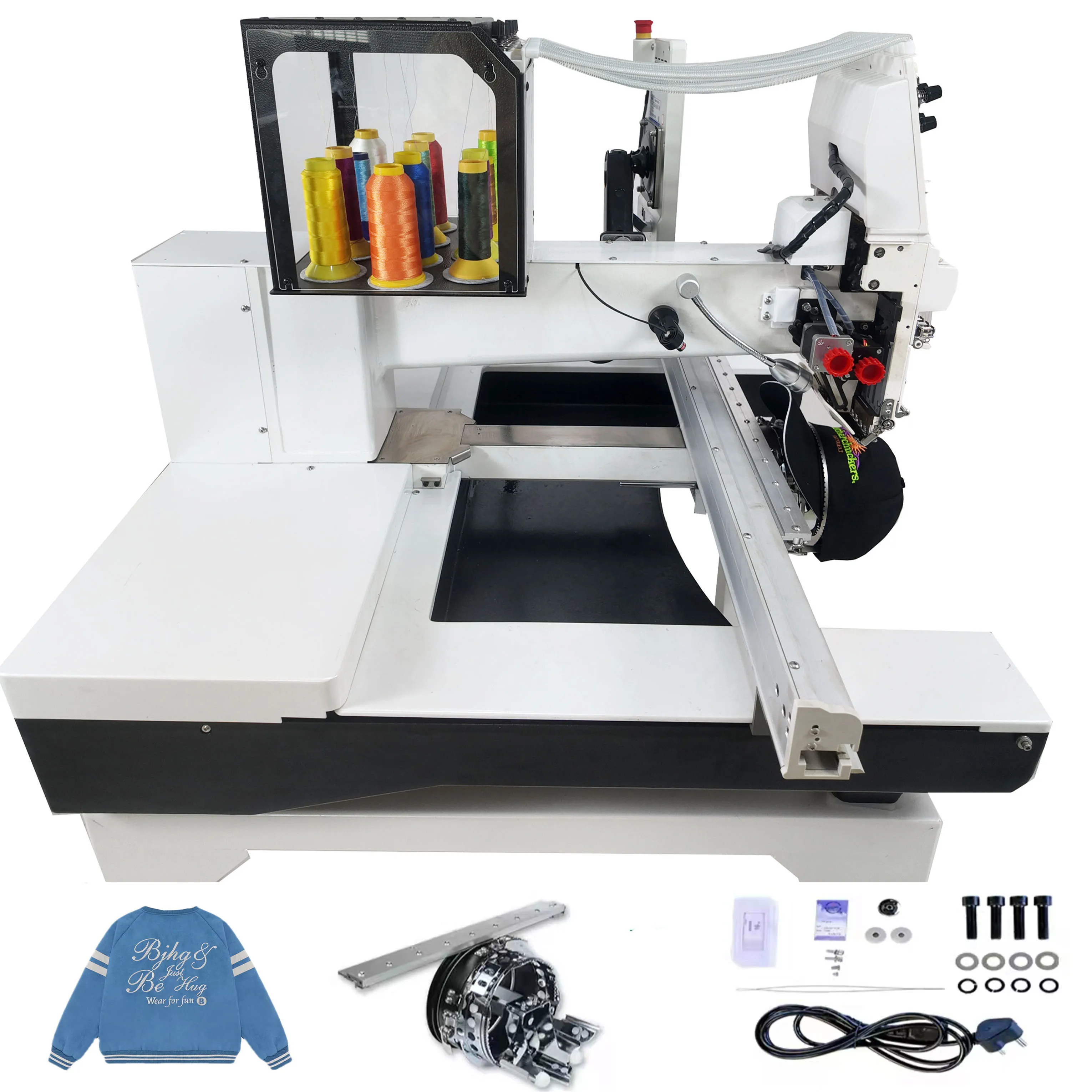 Embro Ninjas цифровая вышивальная машина с одной головкой автоматическая для вышивки футболок компьютеризированная