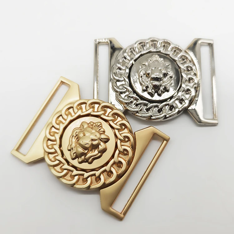 Factory Customized New Design Zinc Alloy Clothing Decoration Buckle Coat Belt Accessories 40mm Auto Release Metal Belt Buckles