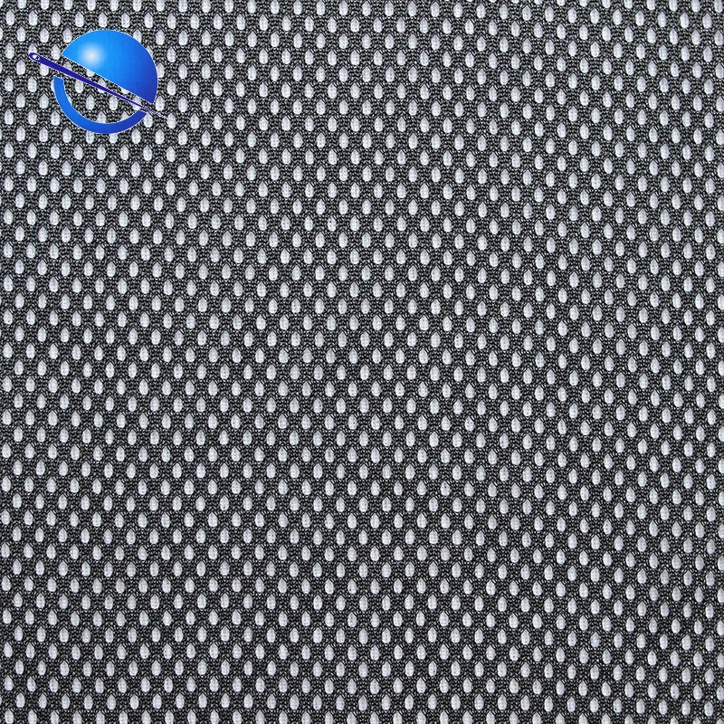 50D FDY polyester micro mesh fabric for sports shoes upper material