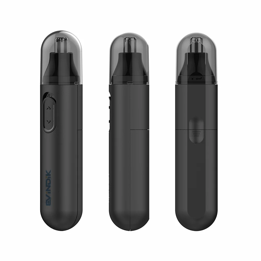 
Portable home use AA dry battery ear and nose hair trimmer for men 