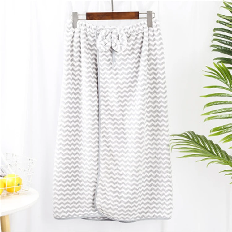 
85% polyester fiber 15% polyamide fiber High Quality Supfer Soft Men Bath Skirt 