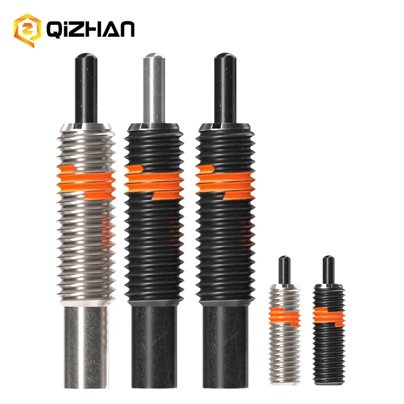 2023 China Professional Supplier PHSH M4 to M12 Long Stroke Spring Plungers Steel Body Spring Plunger