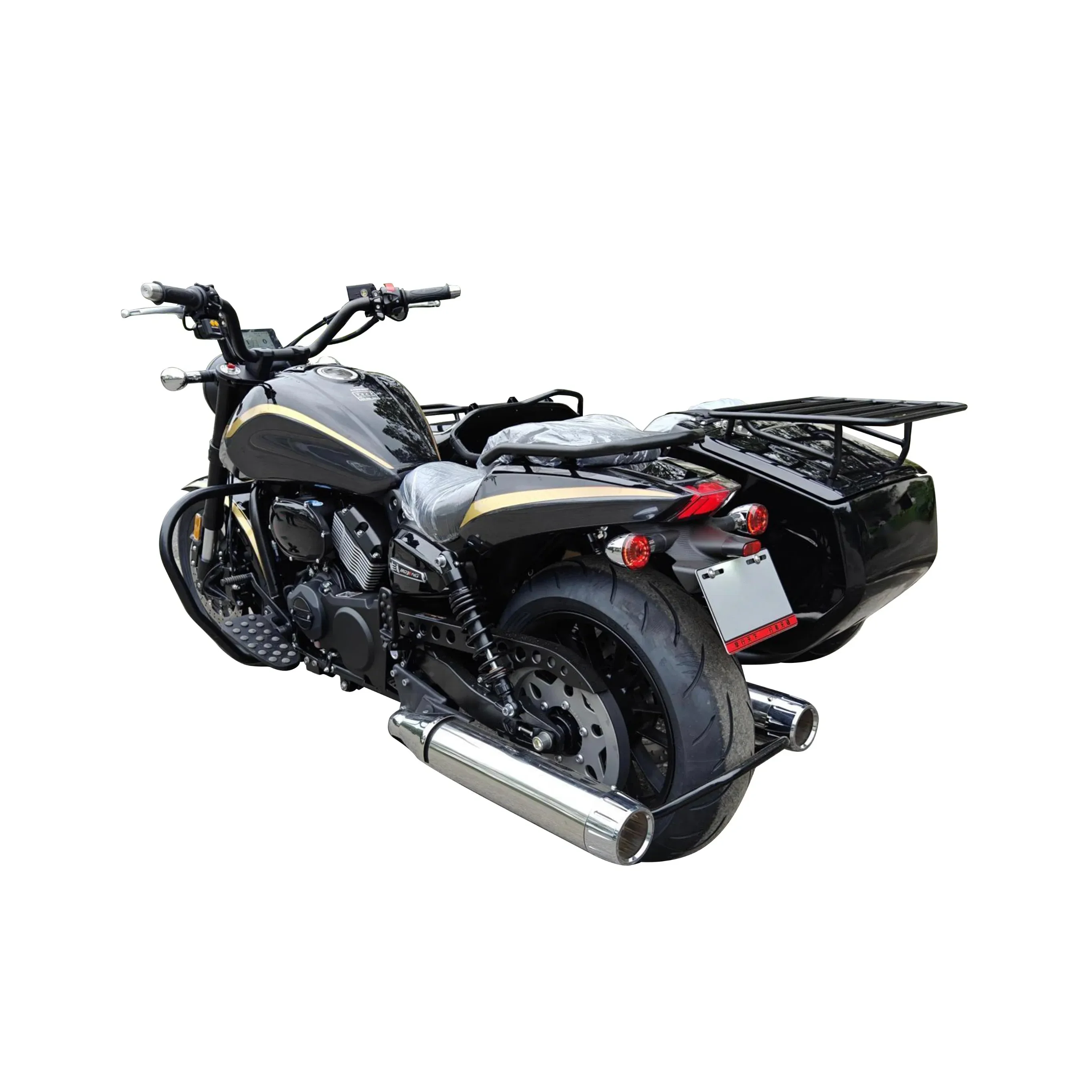 2025 Super Cool V-type Twin-cylinder Liquid-cooled Eight-valve Asynchronous Engine 800CC Motorcycle Sidecar for Travel